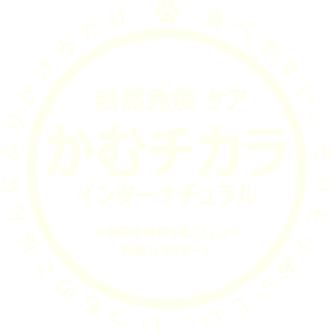 自然免疫ケア かむチカラ インターナチュラル 食べやすい、モリモリおいしい、いつものごはんにふりかけるだけ